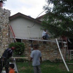 Exterior Renovation Oak Valley Trail Oakhill, Texas