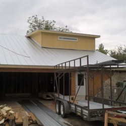 Framing Project on Saratoga Drive in Austin, Texas