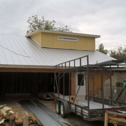 Framing Project on Saratoga Drive in Austin, Texas