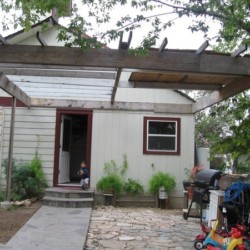 Remodel Porch Red Bird Ln Austin Texas