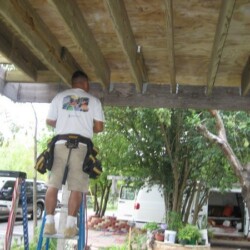Remodel Porch Red Bird Ln Austin Texas