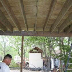 Remodel Porch Red Bird Ln Austin Texas