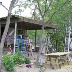 Remodel Porch Red Bird Ln Austin Texas