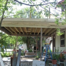 Remodel Porch Red Bird Ln Austin Texas