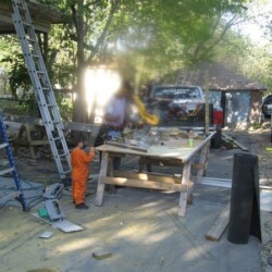 Remodel Porch Red Bird Ln Austin Texas