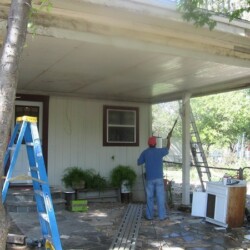 Remodel Porch Red Bird Ln Austin Texas