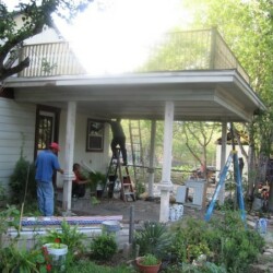 Remodel Porch Red Bird Ln Austin Texas